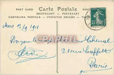 Mers-les-Bains (Somme) — A Promenade da Praia e o Casino — ND Phot. — Verso