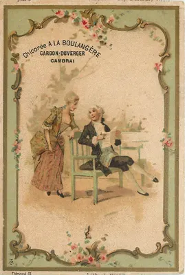Chicória na Padeira — propaganda para Cardon-Duverger, Cambrai