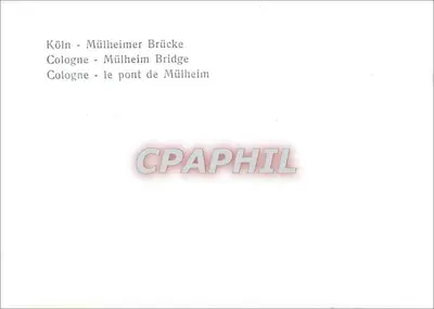 Köln - Most Mülheimer — seria — Rewers