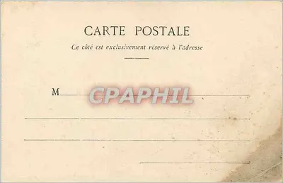 Brest - Le Goulet — Coleção A. Waron, St-Brieuc, litografia Faivre, Brest — Verso