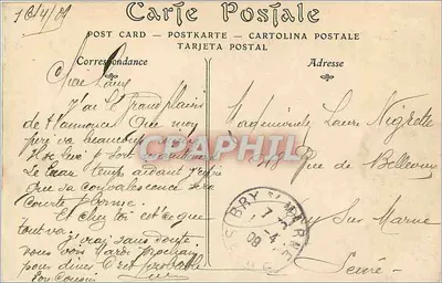 Chartres — Wysoki pomnik Pasteura w pamięci o szczepieniu na kleszczowacze — D' Paul Richer, rzeźbiarz — Rewers