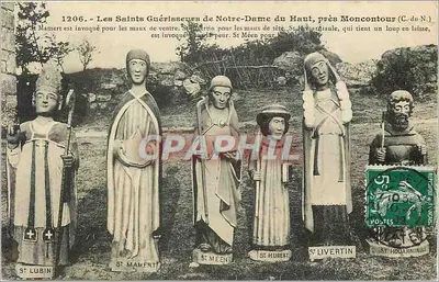 Os Santos Curadores de Notre-Dame du Haut, perto de Moncontour (C.-du-N.) — 1206 — Editor Breizh