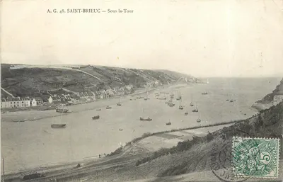 Saint-Brieuc — Sob a Torre — A.G. 48