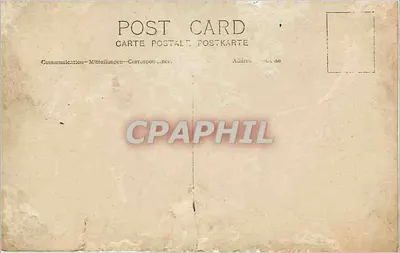Château de style néoclassique — Jardins à l'anglaise — éditeur non identifié — Achterkant