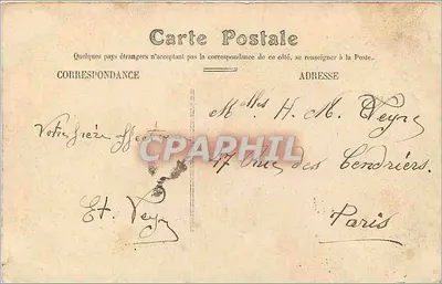 Tramway em Siblic - Soldado em uniforme — editor não visível, número de série não legível — Verso