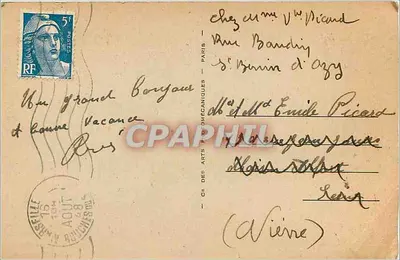 Marseille — La Canebière widziana z portu — LL.373 — Rewers