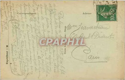Macon — Kościół św. Piotra — styl romański, zbudowany od 1859 do 1864 — Rewers
