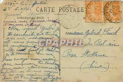 Strasburg — Most nad Rynem — Wydawca Félix Lab. nr 158 — Rewers