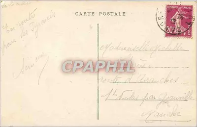 Cahors - De Barbacane en de Galgendoorn (Mon. hist.) — Fototypie van de Docks - Cahors — Achterkant