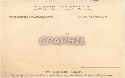 Famiglia — studio fotografico — Photo-Américaine J. Dauw, Meudon — Verso