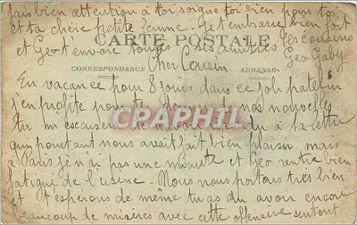 Crozant (Creuse) — Tour Colin et Rocher de la Fileuse — Verso