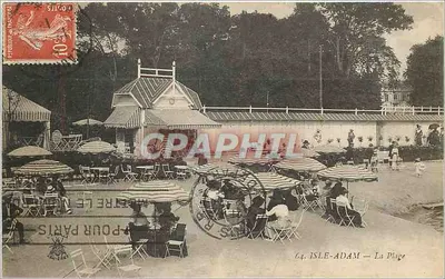 Isle-Adam — A Praia — Imp. Fotográfica 'L'Abeille', Asnières-Paris