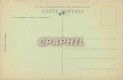 St-Thégonnec (Finistère) — Rétablo de l'Autel do Rosário — Editor: J.P. Merdix, n°30 — Verso