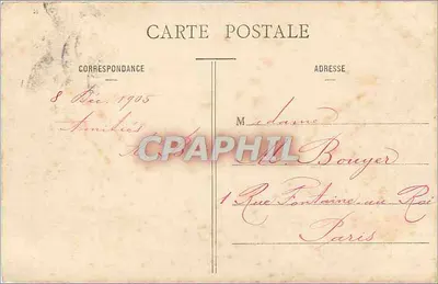 Paryż - Las Boulogne - La Passerelle — wydawca anonimowy, nr 486 — Rewers