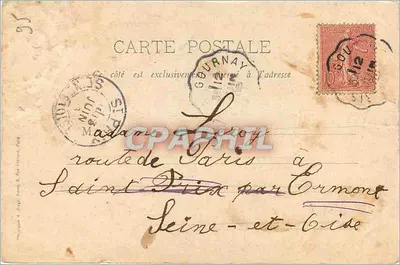 Boissy - A Coluna Pierre — editor desconhecido, número de série não visível — Verso
