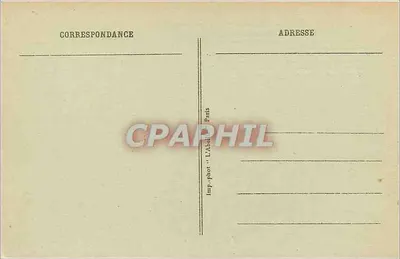 Paryż - Panthéon i pomnik J.-J. Rousseau — Imp. phot. L'Alcazar, Paryż — Rewers