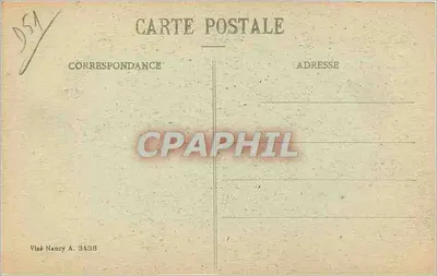 Reims — Catedral incendiada pelos Alemães, 19 de setembro de 1914 — Coleção G. Dubois, Reims — Verso