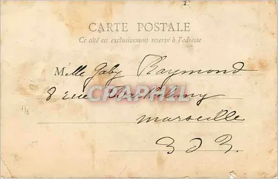 Blois — Capela de São Calais — Editor Bi. F. Paris, n°6 — Verso