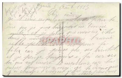 Leitura do Comunicado — ACA 1127 — 1915 — Verso