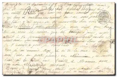 Soldados franceses e ingleses — Entente Cordiale — editor DIX n° 1841 — Verso