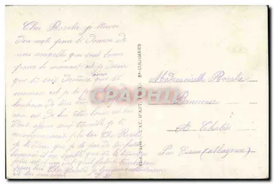 Criança em uniforme segurando a bandeira francesa — 1917 — Furia, n° 424/2 — Verso