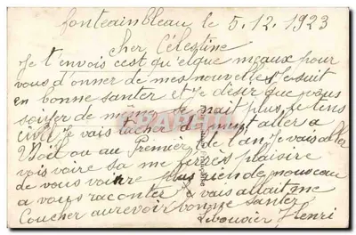 Soldado no 1º Regimento de Artilharia — 477 — Editor EK — Verso
