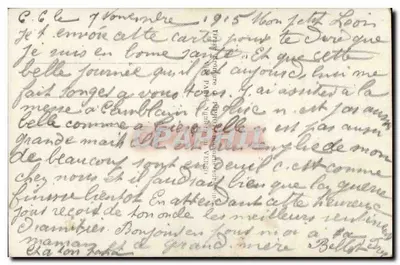 Soldado em uniforme azul — Amizades do Front — DIX 237/3 — Verso