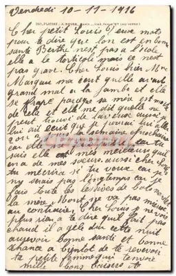 Soldado e burguês — caricatura patriótica — PATRIOTIC 1185 — Verso