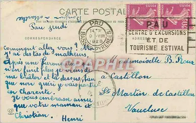 Gavarnie - Brecha de Roland - Espelho Espanhol — Altos-Pirineus — Fototipia Labouche, Toulouse, n°955 — Verso