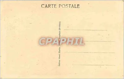 Rouffach (Haut-Rhin) — A Torre das Bruxas — Editor Henri Ebelin, n°4 — Verso