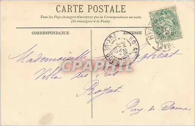 Monte-Carlo — Die Gärten und das Casino — LL. — Nr. 362 — Rückseite