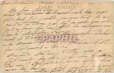 Bois de Vincennes — O riacho do Abreuvoir — G.J. — n° 919 — Verso
