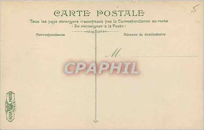 Paris. Le Pré Catelan : fachada secundária — editor V. C. S. (V. C. S. Paris) — Verso