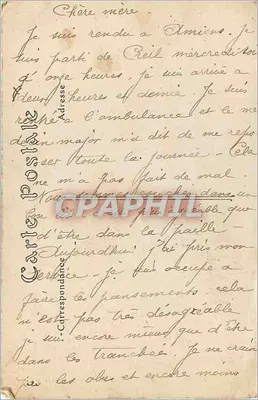 Amiens — Ogólny widok z wieży dzwonniczej — ND. Fot. — Rewers