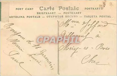 Saint-Germain-en-Laye — Parter i Zamek — Wydawca F. 1er — Rewers