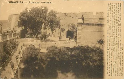Siracusa — Fonte de Aretusa — Ed. Rametta Fiume Vincenzo