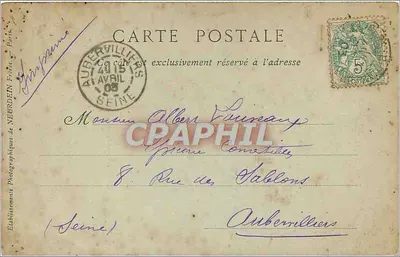 Angers — Vrouw van de Ponts-de-Cé — Collectie ND-Phot, n°79 — Achterkant