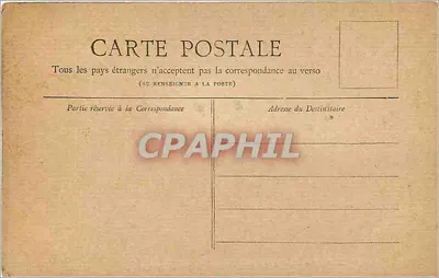Paris — O Square e o Museu de Cluny — Coleção Petit Journal — Verso
