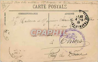 Fontainebleau — De Bos — De Rocher van Millet en Rousseau — Uitgever L.L. n°300 — Achterkant