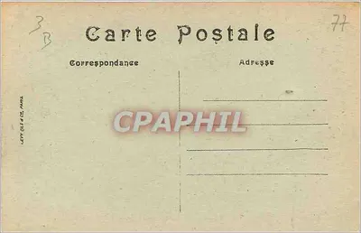 Woud van Fontainebleau — Bij Barbizon — De Schildpad van Apremont — LL — Achterkant