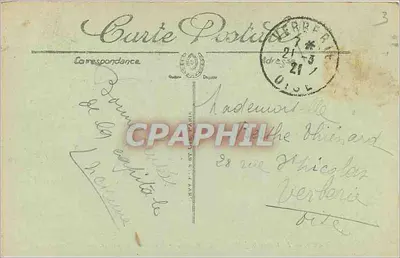 PARIS — El Palacio de Justicia — La Facha — El Tribunal — LL. — Reverso