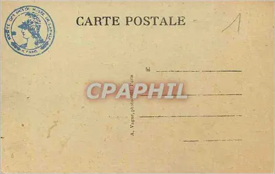 Hôtel des Invalides — Pogrzebowy wóz Napoléona I — wydawca A. Vague, Paryż, nr 463 — Rewers