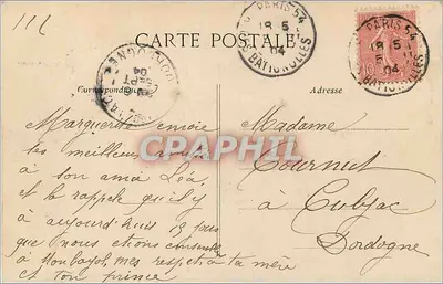 PARIS — Les Invalides — Hélio, E. Le Deley, Paris, n°32 — Rewers