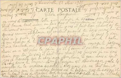 Plaats van de Bastille — Kolom van Juli — onbekende uitgever, n° 4012 — Achterkant