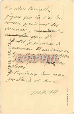 Fès — Um marabout e o último palmeiro gigante de Fès — M 81 — Verso