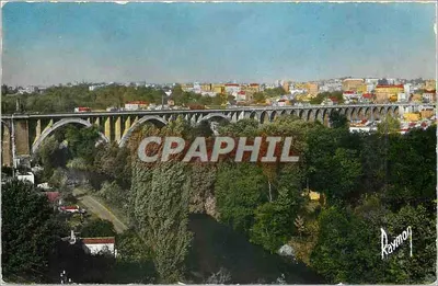Nogent-sur-Marne — Panorama sobre o viaduto — Éditions d'Art Raymond
