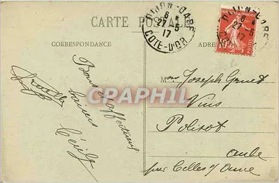 Dijon — Plac Armes i Katedra św. Michała — L. V., wyd. n°609 — Rewers