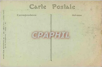 La Ferte-Loupière — A Igreja — Pinturas murais (século XV), «A Dança dos Mortos» — Camille Loup, editor — Verso