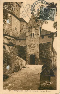 Kœnigsbourg - A Entrada Principal, perto de Colmar — Harmignies
