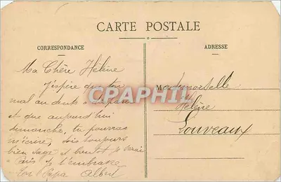NANTES - Het Kasteel - Paardenijzeren Toren - De Kathedraal — Collectie F. Chapeau, Nantes — Achterkant